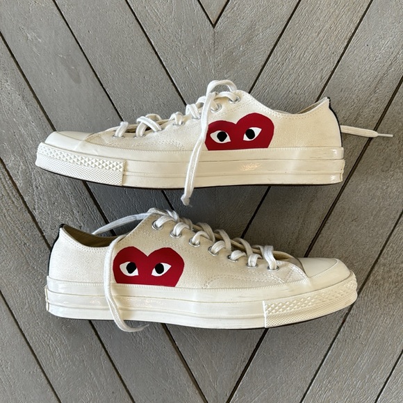 SOLD NEW Converse x Comme des Garçons PLAY Chuck 70 - Picture 4 of 6